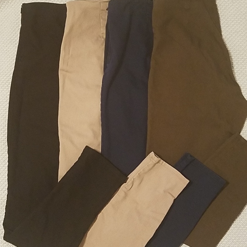H&M Hot Pant Bundle 4pck sz10 (blck/nvy/olv/blsh)
